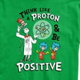 thumbnail image 3 of Cat in the Hat - Think Like Proton Be Positive - Men's Short Sleeve Graphic T-Shirt, 3 of 5