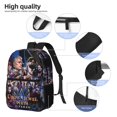 thumbnail image 5 of 17 In Wres-Tler W-W,E Backpack with Front Pocket Large Capacity Travel Bookbag Travel Laptop Bag for Men Women, 5 of 8