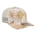 thumbnail image 3 of Men's New Era  Tan New York Yankees Tonal Palm COOLERA 9SEVENTY Adjustable Trucker Hat, 3 of 7