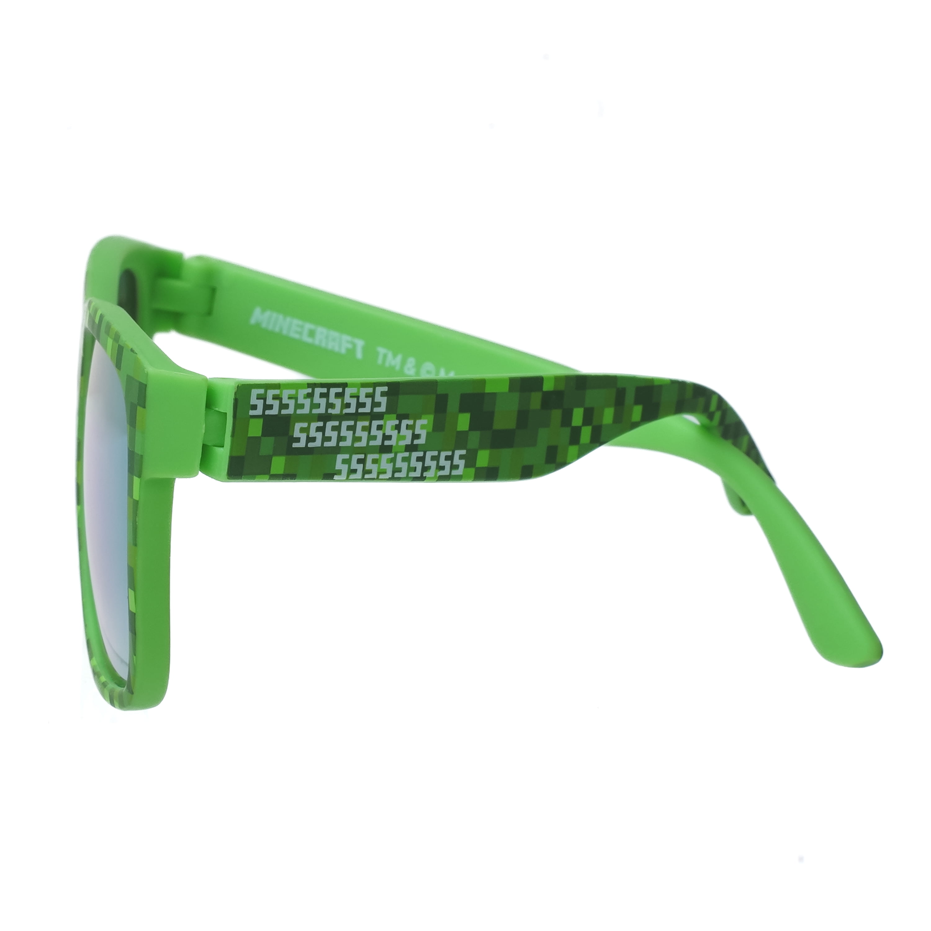 Minecraft Kid's Green Sunglasses and Wallet Set