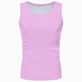 thumbnail image 6 of NOLDARES Mens Tank Tops Casual Summer Beach Vacation Hawaiian Style Muscle Gym Sleeveless Tee Shirts(Rose Gold,4XL), 6 of 8