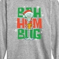 thumbnail image 3 of SpongeBob SquarePants - Squidward Bah Humbug - Toddler And Youth Long Sleeve Graphic T-Shirt, 3 of 6