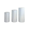 thumbnail image 3 of GUOOL 3Pcs Cylinder Plinth Stand Covers Plinth Stand Pillar Covers Cylinder Pedestal Covers for Birthday Party Thanksgiving Wedding colorful, 3 of 9