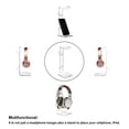 thumbnail image 4 of Soporte para auriculares Geekdigg de acrílico con organizador de cables transparente, 4 of 5