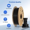 thumbnail image 3 of Filamento para impresora 3D ANYCUBIC PLA, 1,75 mm, 1 kg, color negro perlado, 3 of 8