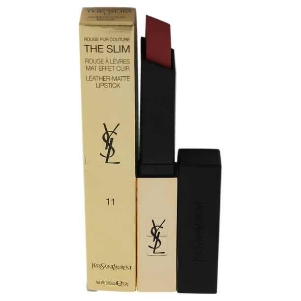 Rouge Pur Couture The Slim Matte Lipstick 11 Ambiguous Beige by Yves Saint Laurent for Women 0.08 oz Walmart