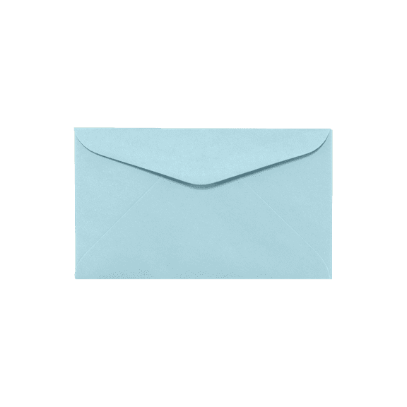 LUXPaper #6 1/4 Regular Envelopes, 3 1/2 x 6, Pastel Blue, 1000/Pack