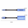 thumbnail image 2 of USB-C to USB-C 4K Adapter Cable, Smart Glasses Charging & Power Converter, Compatible with iPhone 15, Android Phones, Tablets, Handheld Consoles, 2 of 9