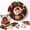 1#Christmas Wreath DIY Kit, variant on Clearance! Christmas Fabric Wreath DIY Kit for Adults & Beginners, Handmade 3D Poke Wreath DIY Kit Holiday Gift for Home Hanging Decor (Santa)