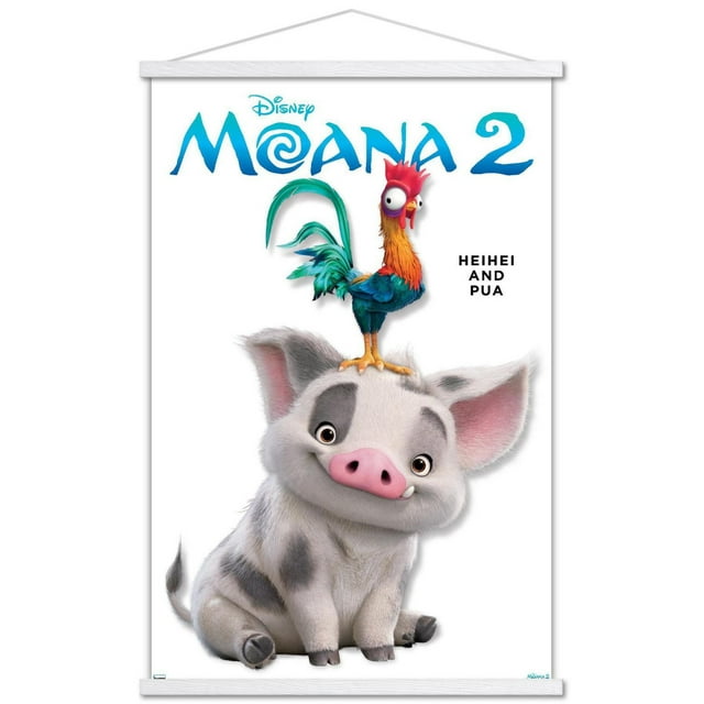 Disney Moana 2 - Série de longs métrages Heihei et Pua