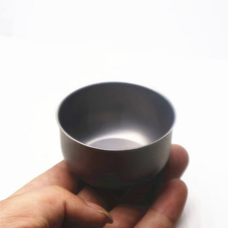 

Pure Titanium Small Tea Cup Wine Glass Portable Lightweight Wine cup for Outdoor Events Picnics Travel Camping