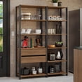 thumbnail image 2 of Armario Organizador Para Despensa De Cocina Madesa 129cm Mn, 2 of 10
