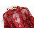 thumbnail image 3 of MINTREUS Women Lingerie Set 3 Piece Bra and Panty Sets with Lace Kimono Robe Sleepwear Mesh Nightgown, 3 of 4