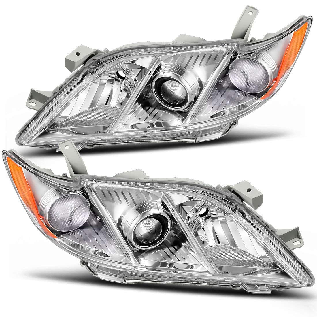 PROJECTOR FOR 2007 2008 2009 Toyota Camry Direct Replacement Headlight Set