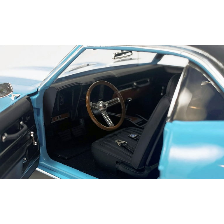 1969 Chevrolet Camaro Z/28 Carolina Blue with White and Black