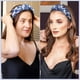 thumbnail image 5 of Diadema vaquera para mujer, diadema ancha con nudo de diamantes de imitación, diadema de moda para niñas, bonitos accesorios para el cabello con joyas para fiesta, 5 of 7