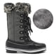 thumbnail image 3 of Dream Pairs Botas de nieve cálidas de invierno para mujer Botas de nieve informales impermeables a media pantorrilla para exteriores RIVER_1 Dream Pairs MAINE, 3 of 5