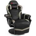 thumbnail image 1 of Goplus Massage Gaming Recliner Reclining Racing Chair Swivel Gray, 1 of 10