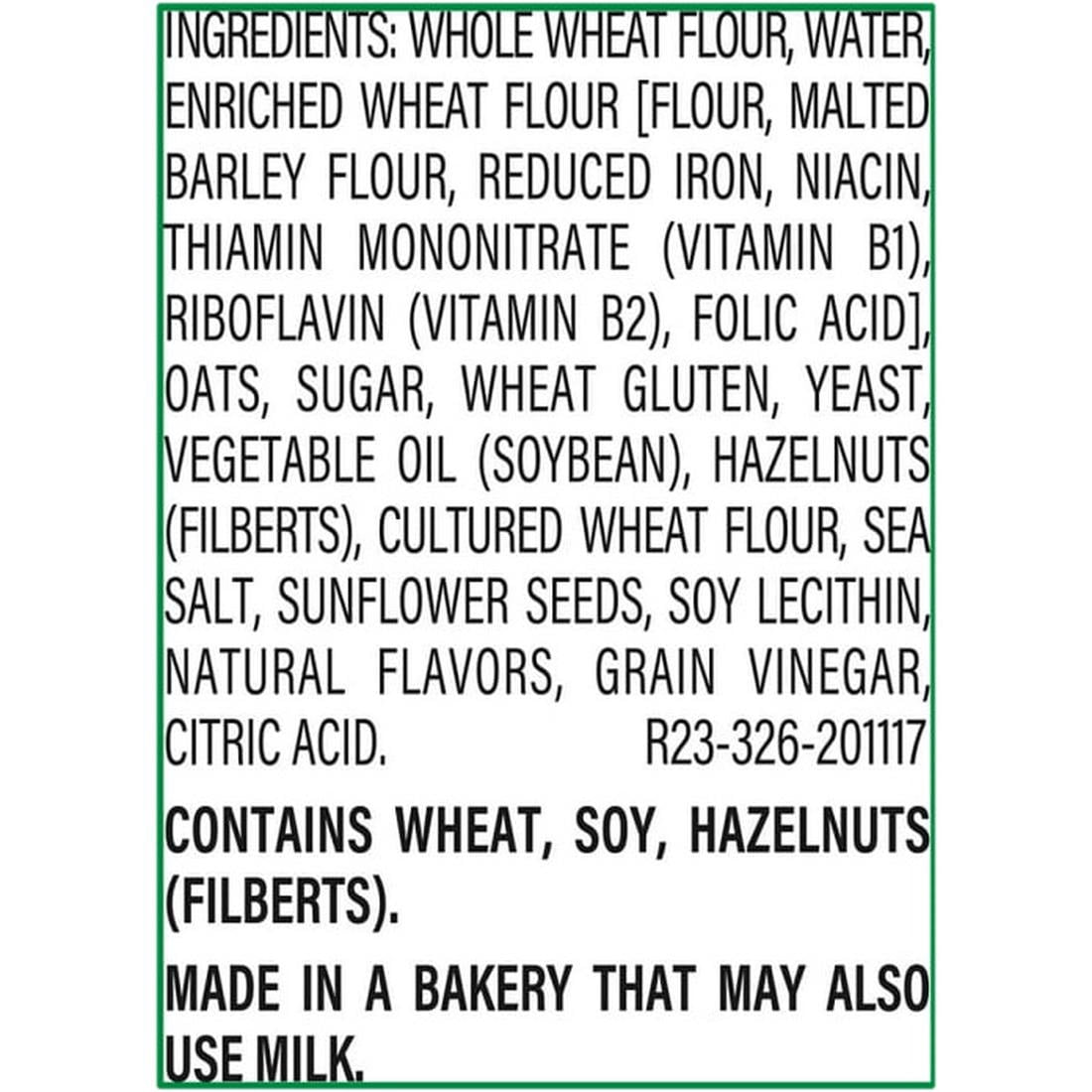 Arnold Whole Grains Oatnut Bread 24 oz Pre-Sliced Multigrain Loaf (Pack of 2)