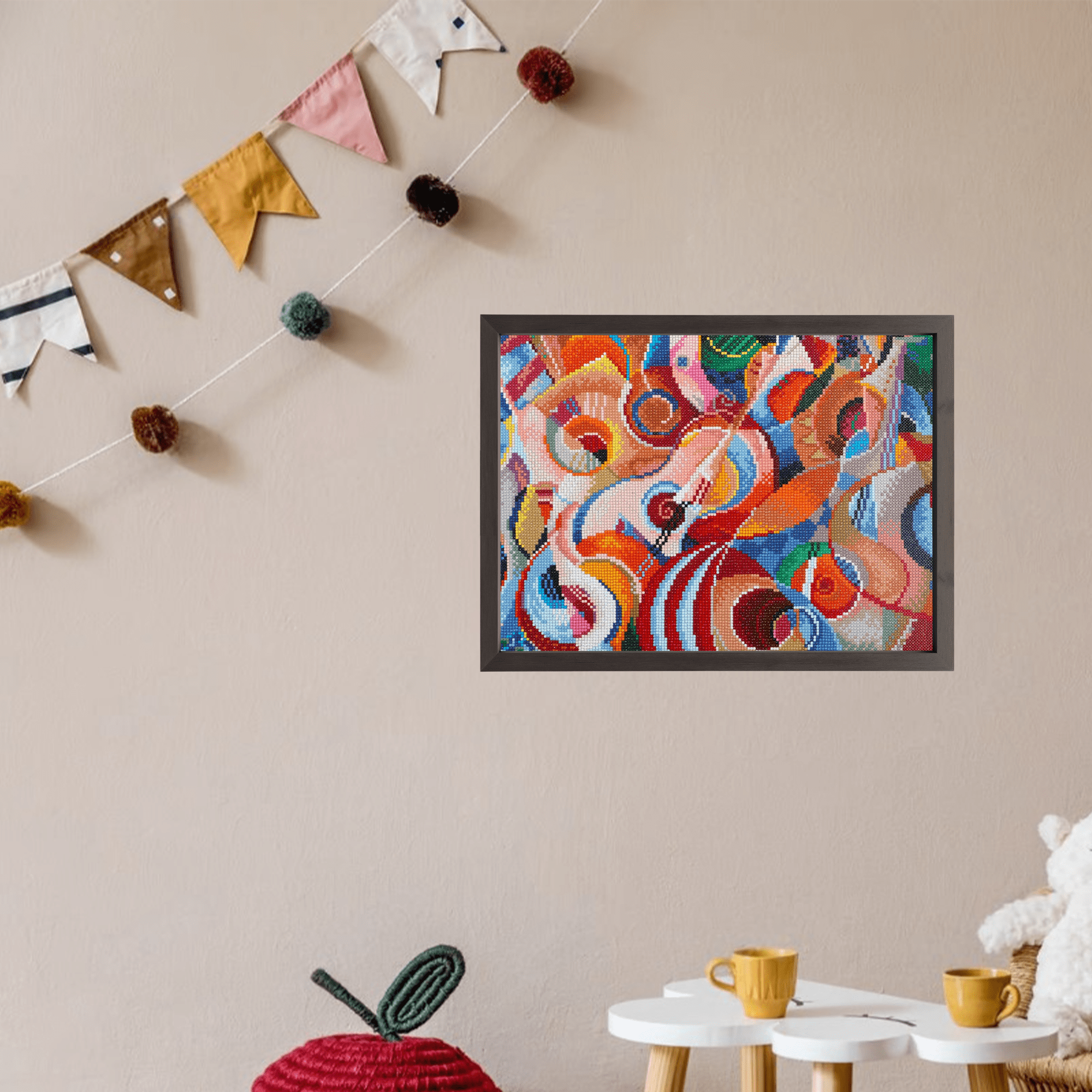 Diamond Dotz Symphony Music Diamond Painting Kits for Adults - Diamond Art Kits a Relaxing Creative Craft Kit with Dotz Gems 14"x18"