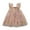 Pink, variant on JUoaLXG Toddler Girls Casual Dresses Summer Fly Sleeves Embroider Princess Dance Party Floral Dress Streetwear,Beige,2-3 Years