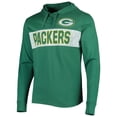 thumbnail image 2 of Men's '47 Green Green Bay Packers Field Franklin Hooded Long Sleeve T-Shirt, 2 of 3