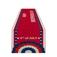thumbnail image 2 of Cqxid Table Cloth Under $5 Innovation Independence Day Decorative Table Runner Linen Durable Table Mat Border Exclusively For Strong Table Cloth, 2 of 4