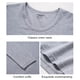 thumbnail image 4 of Minnieouse Ropa interior térmica para hombre, ropa interior elástica de manga larga con cuello para invierno, ropa interior para Camisetas L rojo, 4 of 6
