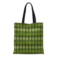 thumbnail image 1 of POGLIP Sac Fourre-Tout en Toile Motif Losange pour Échantillons de Sac d'Épicerie Réutilisable Durable, 1 of 1