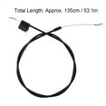 thumbnail image 2 of Mower Cable Mower Throttle Control Cable Push Lawn Mower Throttle Pull Control Cable Replacement Fit For 917379100 917379200, 2 of 8