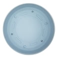 thumbnail image 4 of Bloem Mathers 12" Plastic Planter - Modern Indoor Pot with Drainage Holes and Saucer Tray, Misty Blue, 4 of 5