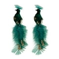 thumbnail image 2 of Christmas Decorations Colorful Feathers Simulation Birds Branch Decorative Props Decoration Christmas Decoration 2 Suit, 2 of 6