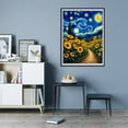 thumbnail image 7 of Diamond Art Kits for Adults - 5d Sunflowers Under Starry Night Sky Diamond Painting for Adults, Diamond Art for Adults Beginners, Diamond Painting Kits for Adults for Home Wall Decor, 7 of 7