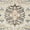 Ivory/Light Grey, variant on SAFAVIEH Vintage Persian Acacia Floral Bordered Polyester Rug, Ivory/Light Grey, 6' x 9'