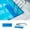 Blue #3, variant on Swimming Pool Ladder Mat | Protective Non-Slip Step Pad for Inground Pools | Blue PVC Rubber Mat | 1-Piece Replacement Liner Protector, 60x23cm