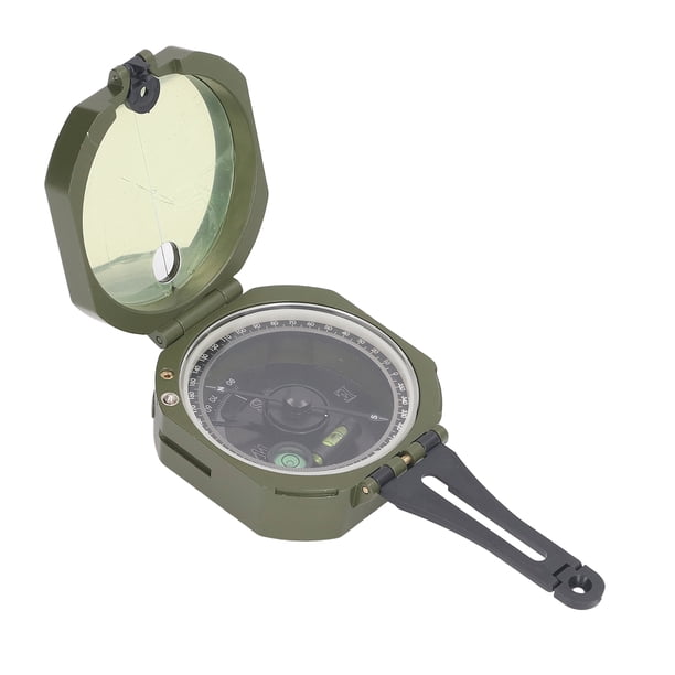 Brújula De Puntería, Inclinómetro Incorporado, Brújula De Puntero, Visor De Aumento Multifuncional, Impermeable, Una Prueba De Golpes Para Aventuras Al Aire Libre