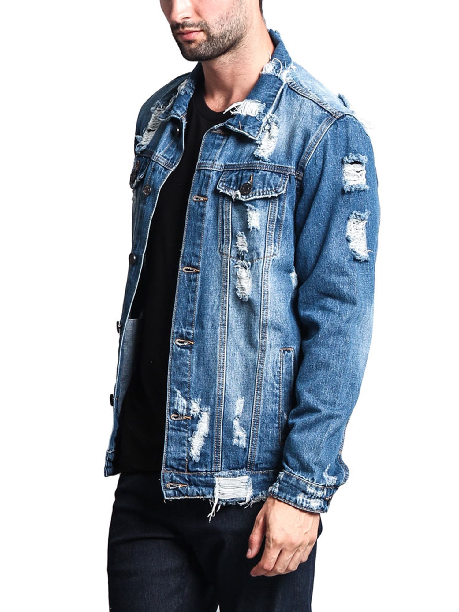 Colorful Painted Tiger Denim Jacket- G-Style USA