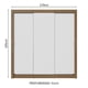 thumbnail image 3 of Ropero Closet Madesa 3 Puertas MB 02, 3 of 5