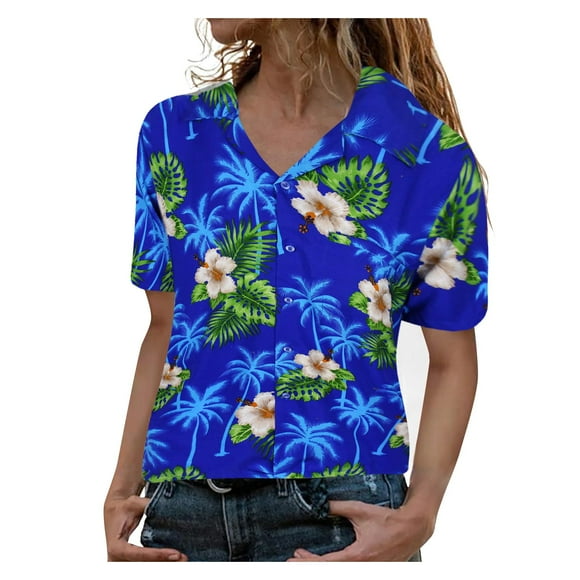 Hawaiian Shirts Womens