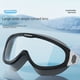 thumbnail image 3 of Gafas de natación para hombres y mujeres, impermeables, antivaho, HD, montura grande, gorro de natación, juego de gafas de natación, montura mediana, gafas de natación para miopía, 3 of 5