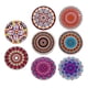 thumbnail image 2 of Posavasos redondos de cerámica absorbente para cocina, 6/8 unidades, con soporte para decoración de mesa de comedor 8 piezas, 2 of 9