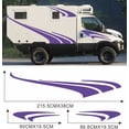 thumbnail image 2 of Purple Side Body Stripes Graphics Vinyl Decal Decoration Sticker For RV Caravan, 2 of 5