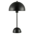 thumbnail image 4 of SAFAVIEH Ixora 18 in. Modern Black USB Port Metal Table Lamp with Black Shade, 4 of 6