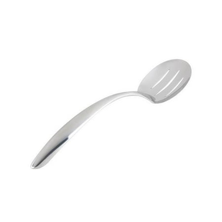 

13.5 in. EZ Use Banquet Serving Slotted Spoon with Hollow Cool Handle