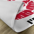 thumbnail image 5 of Ambesonne 30th Birthday Place Mats Set of 4, 30th Birthday Kiss, Standard Size, White Black Red, 5 of 6