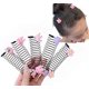 thumbnail image 1 of 5 piezas lindo invisible estrella clip de pelo pasadores estirables invisibles clips de pelo forma de U acabado de pelo fijador peine conjuntos accesorios para el cabello titular del pelo, 1 of 1