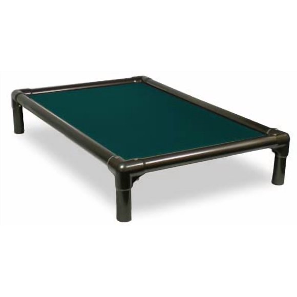 Kuranda Chewproof Dog Bed - Walnut PVC - 25" x 18" - Cordura Nylon - Forest