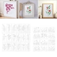 thumbnail image 1 of 30 Plantillas De Dibujo Con Estampado De Animales, Plantilla Artística Para Pintar Suelos, Bricolaje Macarena Plantillas de pintura, 1 of 8