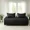 Black-39"x75", variant on Blue 39"x75" 3 Piece Geometric Print Daybed Bedding Cover Set with Shams