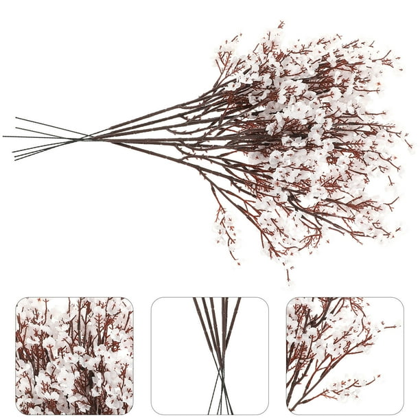 NUOLUX 6Ud Ramo De Flores Artificiales Gypsophila Con Apariencia Para Interior
